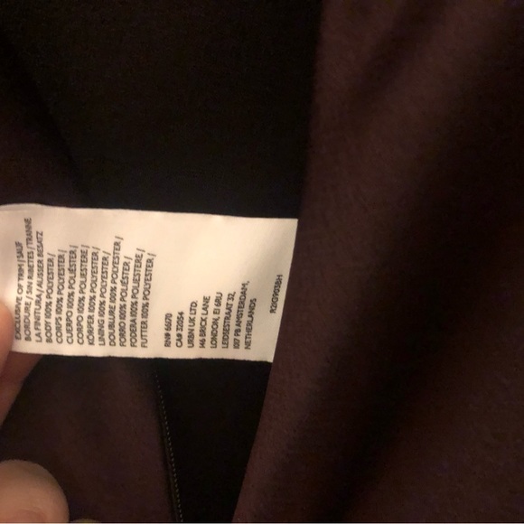 BHLDN Beckett Silk Maxi Dress Eggplant Purple Size 12 NWT - Picture 8 of 9